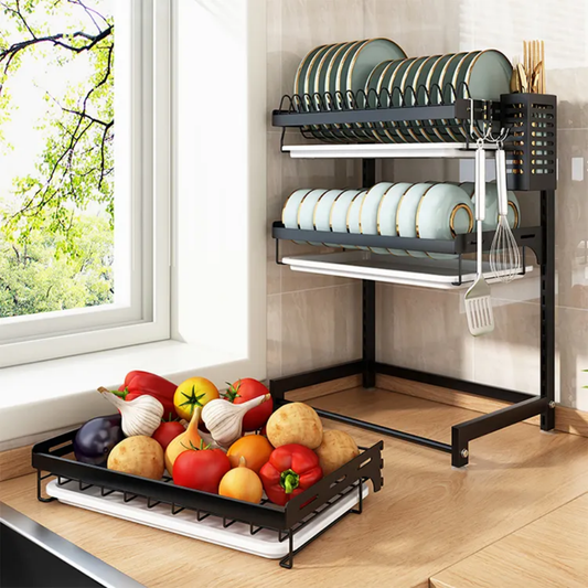 WALL MOUNTED KITCHEN DISH RACK