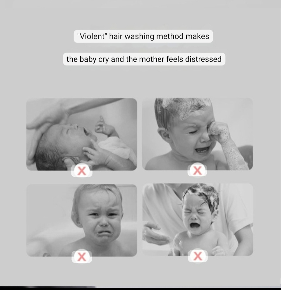 BABY SHOWER AND SHAMPOO CAP